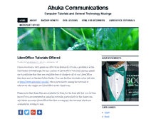 Tablet Screenshot of ahuka.com